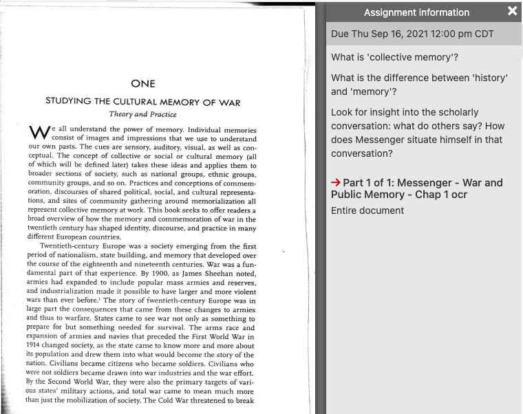 How to Get Students to Read Like Historians with Perusall – Clio and ...